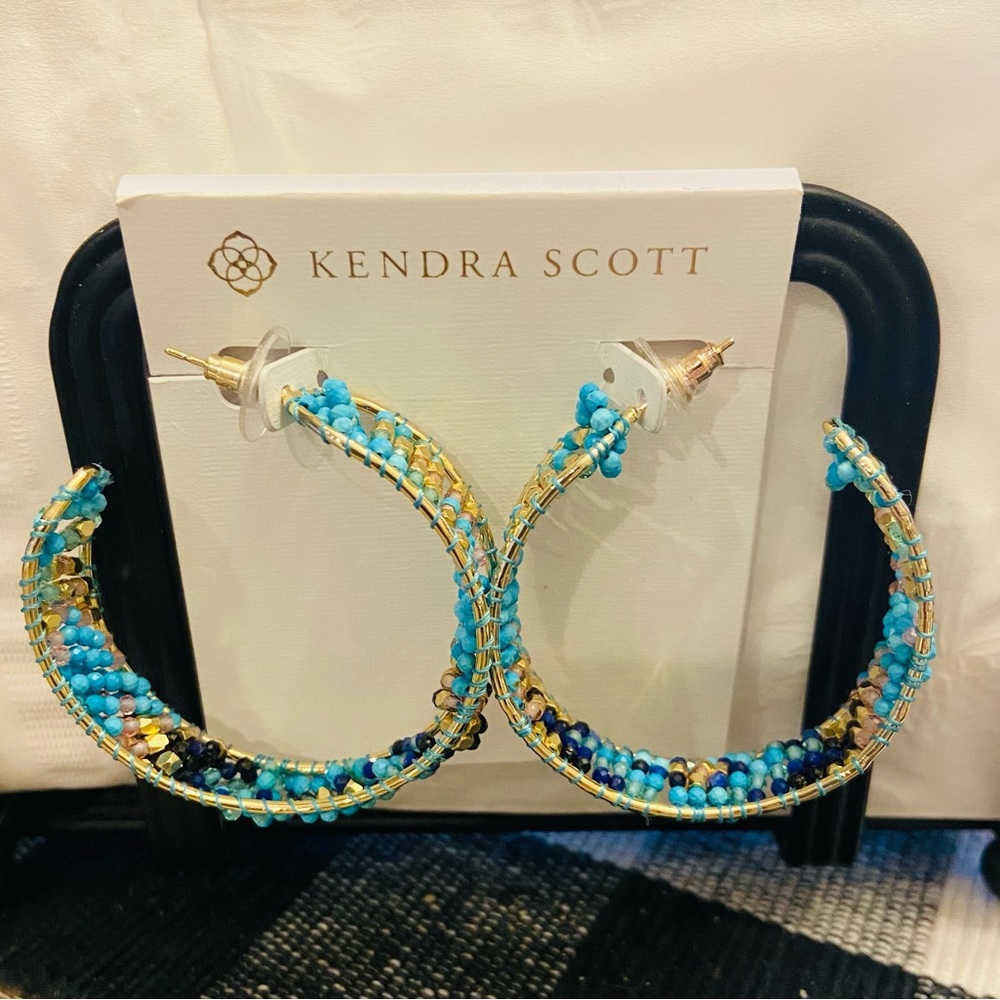 Kendra Scott Britt Beaded hoops